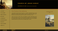 Desktop Screenshot of pastorsofzion.org